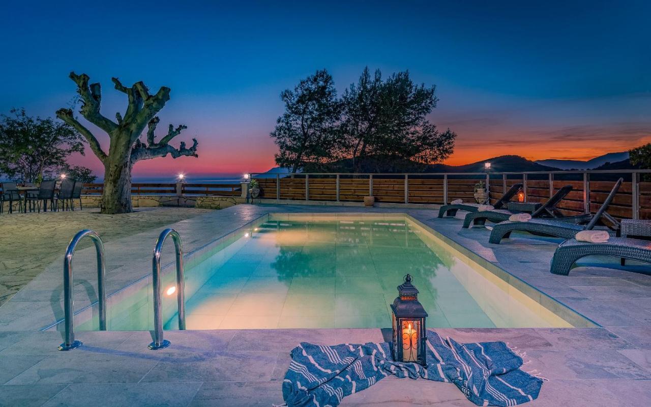 Villa Kanalos - Private Pool & Stunning Views, By Zantewize Каламакі Екстер'єр фото