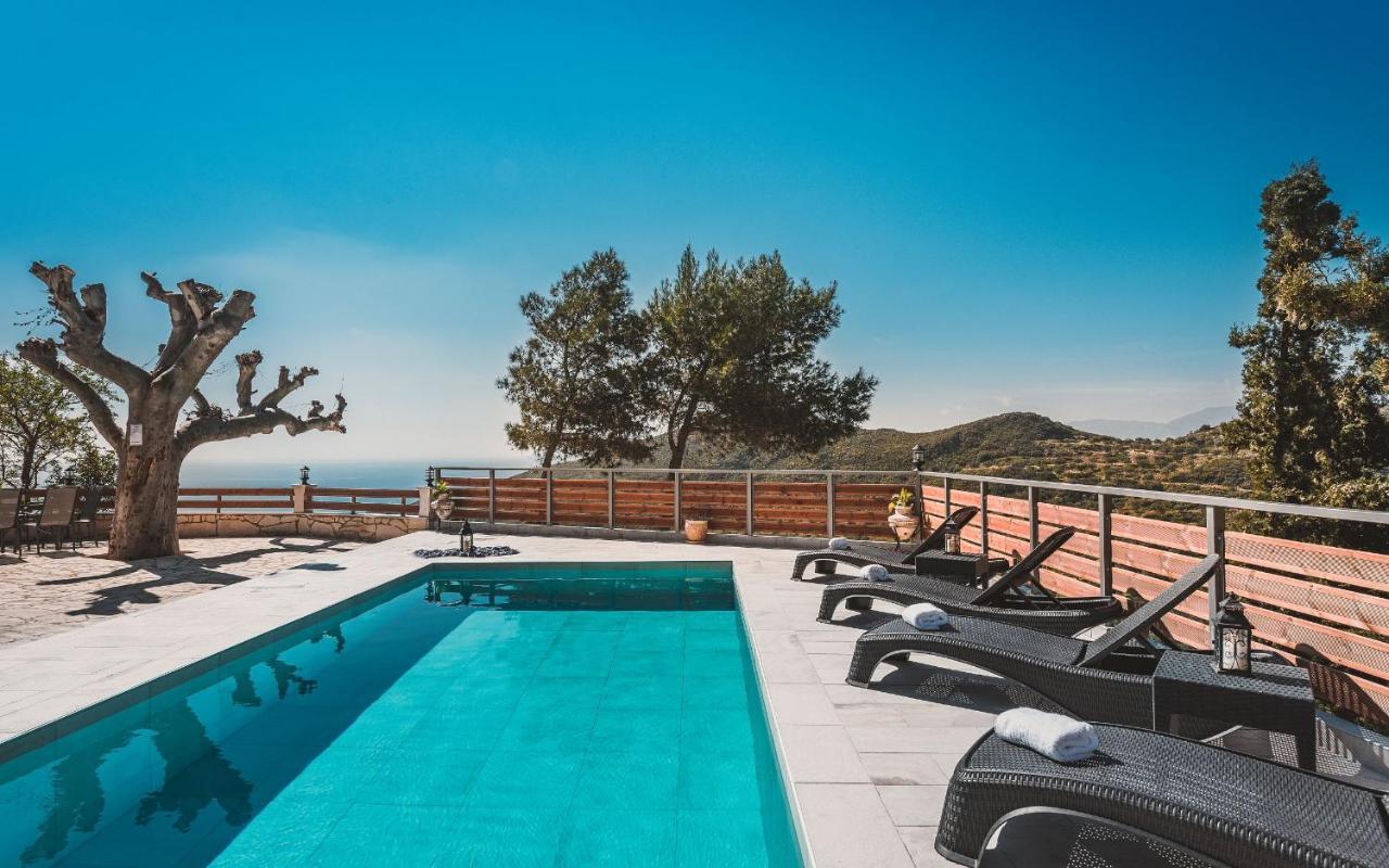 Villa Kanalos - Private Pool & Stunning Views, By Zantewize Каламакі Екстер'єр фото